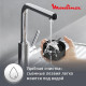 Блендер MOULINEX LM16L110 белый/черный