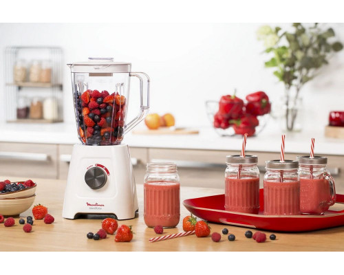 Блендер MOULINEX LM420110 белый Блендер MOULINEX LM420110 белый