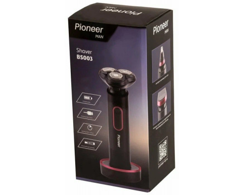 Бритва PIONEER BS003 черный Бритва PIONEER BS003 черный