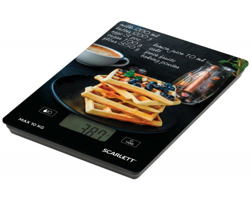 Кухонные весы SCARLETT SC-KS57P75 черные Кухонные весы SCARLETT SC-KS57P75 черные