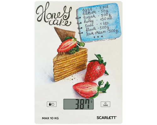Кухонные весы SCARLETT SC-KS57P76 Кухонные весы SCARLETT SC-KS57P76
