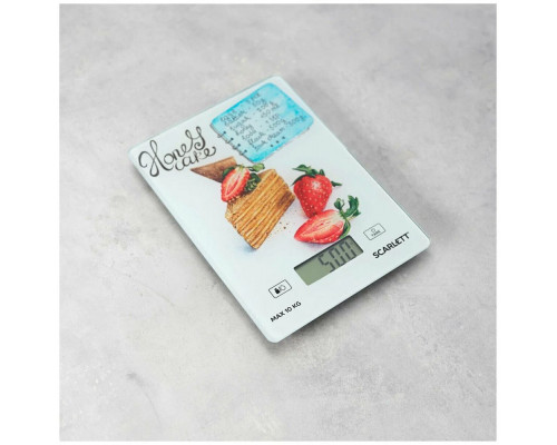 Кухонные весы SCARLETT SC-KS57P76 Кухонные весы SCARLETT SC-KS57P76