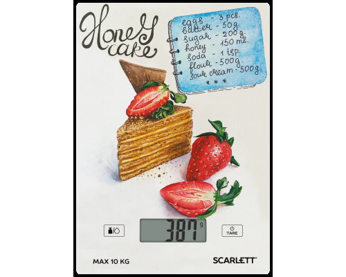 Кухонные весы SCARLETT SC-KS57P76 Кухонные весы SCARLETT SC-KS57P76