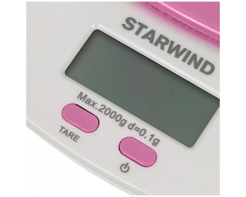 Кухонные весы STARWIND SSK2157 розовый
