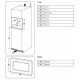 Встраиваемая микроволновая печь SAMSUNG MG20A7013AT/BW нерж/черн