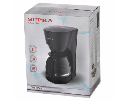 Кофеварка SUPRA CMS-0640 черный Кофеварка SUPRA CMS-0640 черный