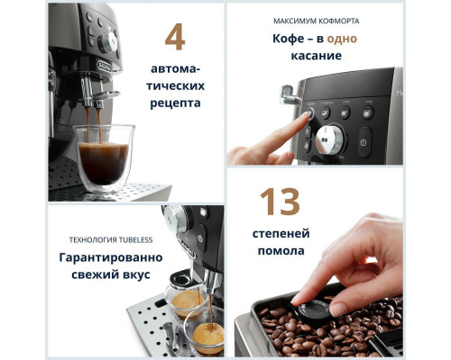 Кофемашина DeLonghi ECAM 250.33.TB серебристо-титановый Кофемашина DeLonghi ECAM 250.33.TB серебристо-титановый