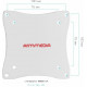 Кронштейн ARM MEDIA LCD-7101 белый