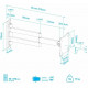 Кронштейн ARM MEDIA LCD-7101 серебристый
