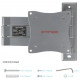 Кронштейн ARM MEDIA LCD-7101 серебристый