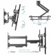 Кронштейн ARM MEDIA PARAMOUNT-40 черный