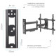 Кронштейн ARM MEDIA PARAMOUNT-40 черный