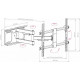 Кронштейн ARM MEDIA PARAMOUNT-60 черный