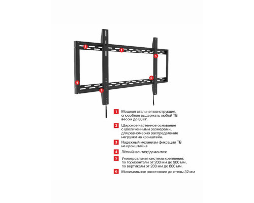 Кронштейн ARM MEDIA PT-100 черный Кронштейн ARM MEDIA PT-100 черный