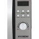 Микроволновая печь HYUNDAI HYM-D2071 серебристый/черный