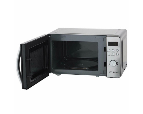 Микроволновая печь HYUNDAI HYM-D2071 серебристый/черный Микроволновая печь HYUNDAI HYM-D2071 серебристый/черный