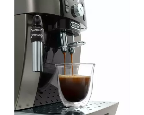 Кофемашина DeLonghi ECAM 250.33.TB серебристо-титановый