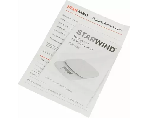 Кухонные весы STARWIND SSK2156 голубой