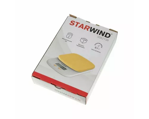 Кухонные весы STARWIND SSK2158 оранжевый