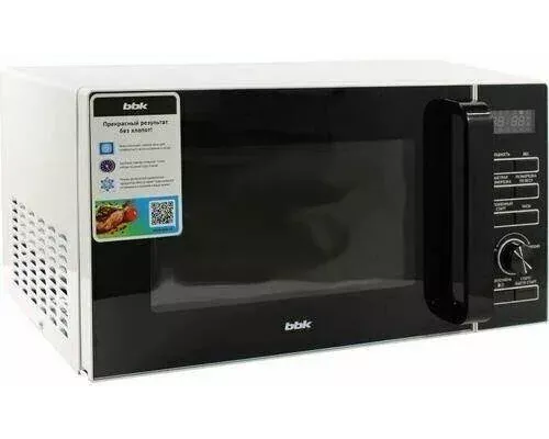 Микроволновая печь BBK 25MWS-970T/WB белый/черный