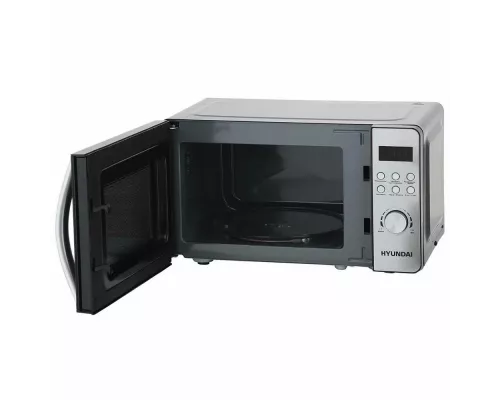 Микроволновая печь HYUNDAI HYM-D2071 серебристый/черный