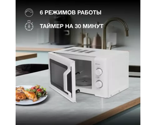 Микроволновая печь HYUNDAI HYM-M2051 белый