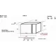 Микроволновая печь KRONA QUANTUM 44 WH/IX белый (KRM-02)