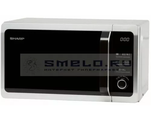 Микроволновая печь SHARP R2852RSL серебристый/черный