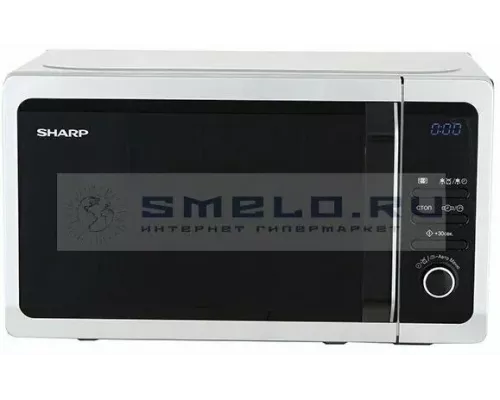 Микроволновая печь SHARP R2852RSL серебристый/черный