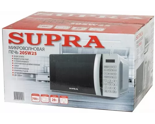 Микроволновая печь SUPRA 20SW25 белый