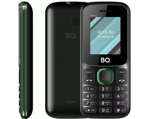Мобильный телефон BQ 1848 Step+ Black+Green