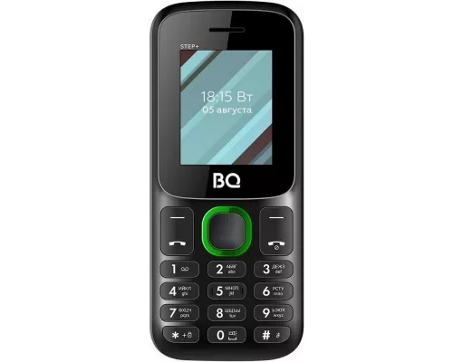 Мобильный телефон BQ 1848 Step+ Black+Green