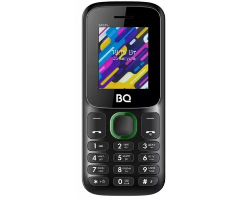 Мобильный телефон BQ 1848 Step+ Black+Green