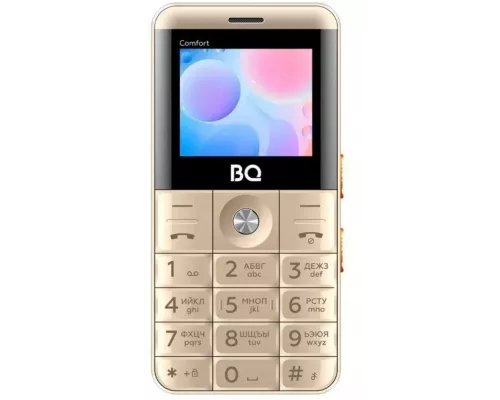 Мобильный телефон BQ 2006 Comfort Gold+Black