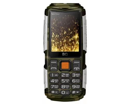 Мобильный телефон BQ 2430 Tank Power Camouflage+Silver