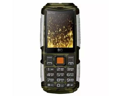 Мобильный телефон BQ 2430 Tank Power Camouflage+Silver