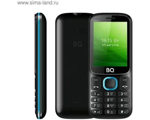 Мобильный телефон BQ 2440 Step L+ Black/Blue