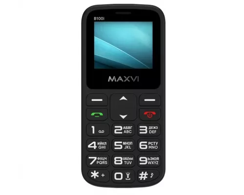 Мобильный телефон Maxvi B100i black