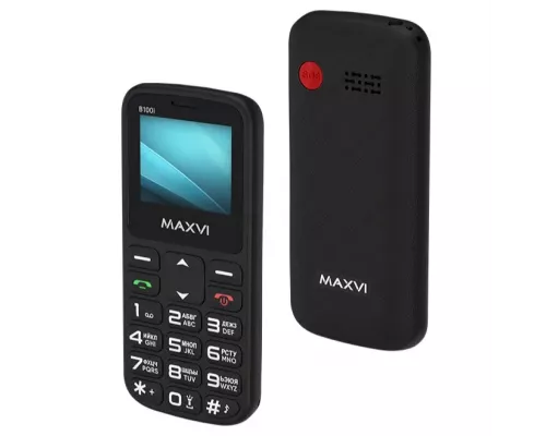 Мобильный телефон Maxvi B100i black