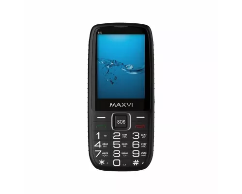 Мобильный телефон Maxvi B32 black