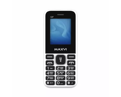 Мобильный телефон MAXVI C27 white