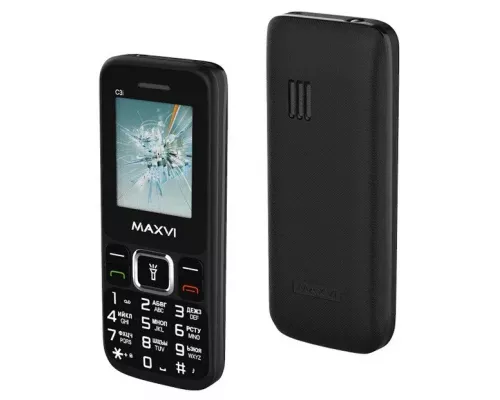 Мобильный телефон MAXVI C3i black