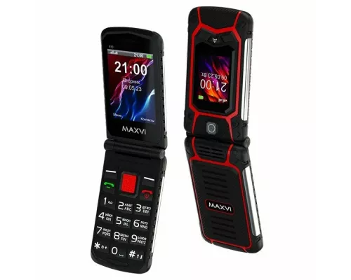 Мобильный телефон MAXVI E10 red