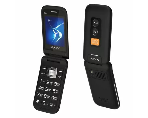 Мобильный телефон Maxvi E5 up black