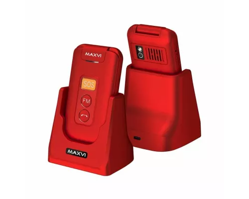 Мобильный телефон Maxvi E5 up red