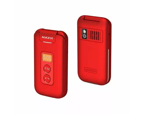 Мобильный телефон Maxvi E5 up red