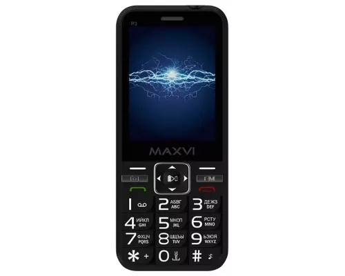 Мобильный телефон MAXVI P3 black
