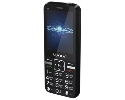 Мобильный телефон MAXVI P3 black