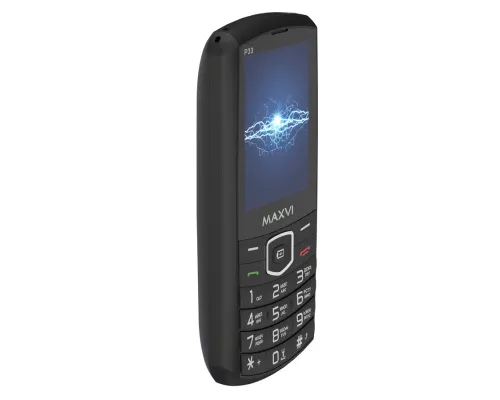 Мобильный телефон Maxvi P33 black