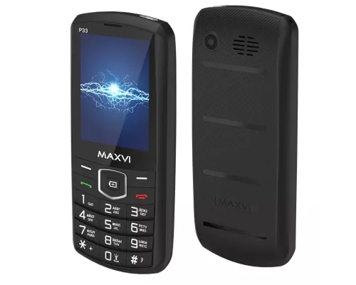 Мобильный телефон Maxvi P33 black